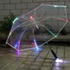 帶有燈光的訂製清除雨傘：圖片 3
